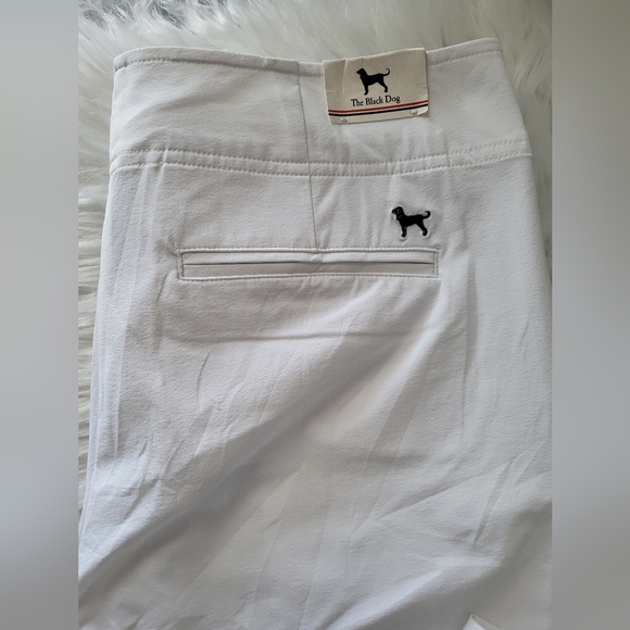 NEW The Black Dog White Ladies Birdie Capri, Size 6 (30) - Picture 6 of 6
